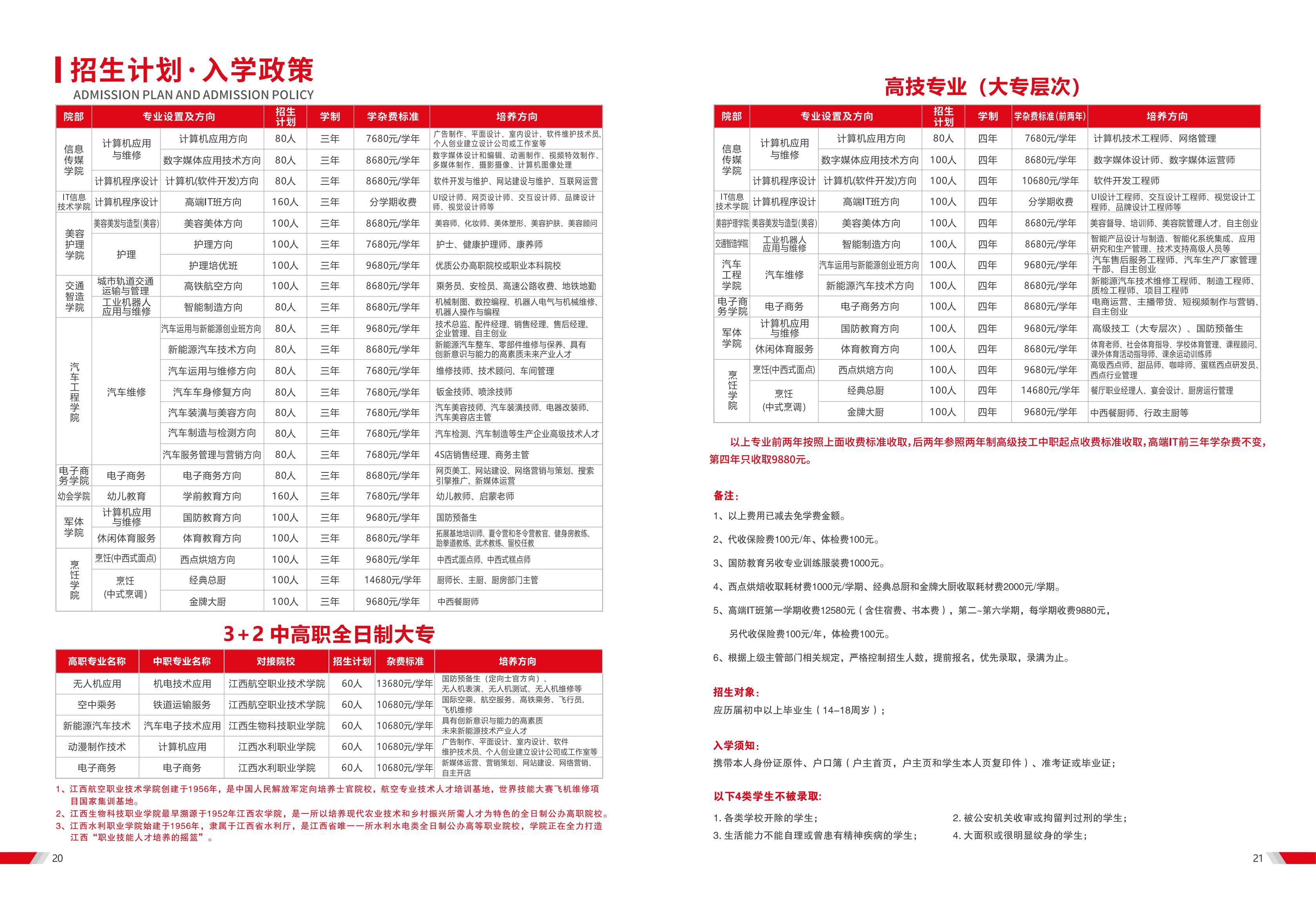 江西新余康展高级技工学校2024年秋季招生简章